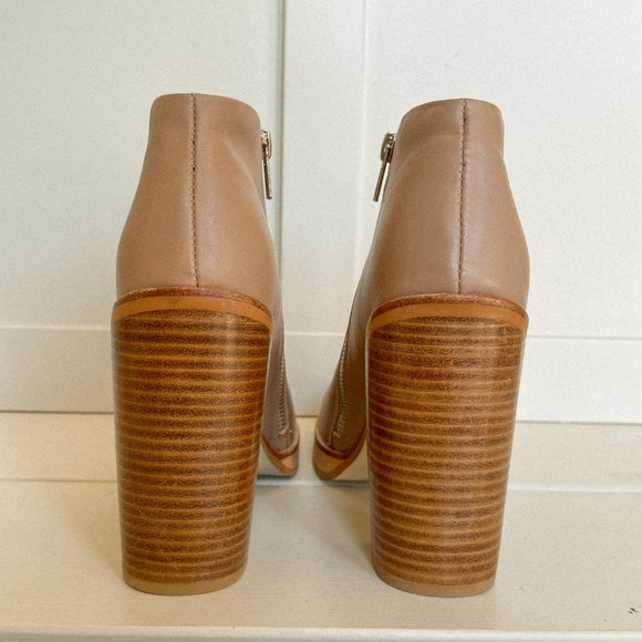 Sol Sana Taupe Ankle Booties - Picture 5 of 6